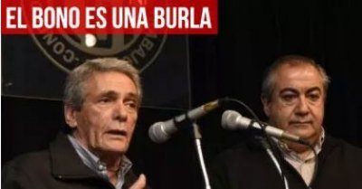 El bono es una burla