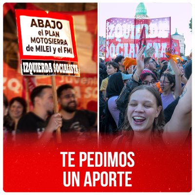 Te pedimos un aporte