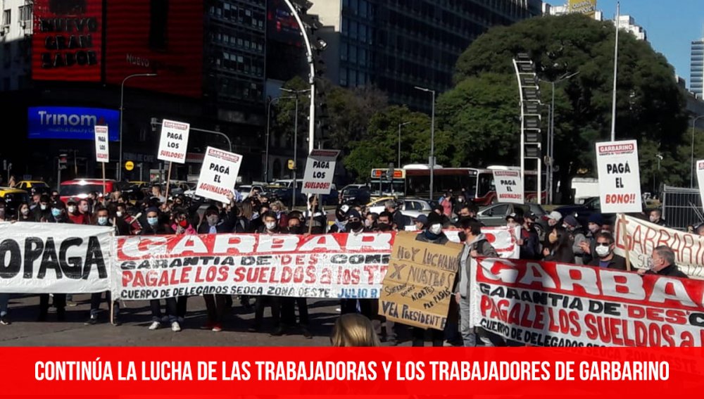 Continúa la lucha de las trabajadoras y los trabajadores de Garbarino