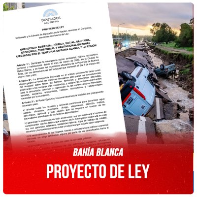 Bahía Blanca / Proyecto de Ley