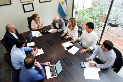 Massa también recibió al Fondo