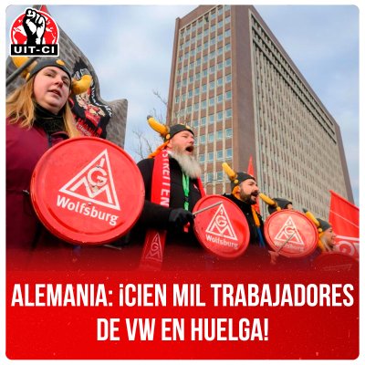 Alemania: ¡Cien mil trabajadores de VW en huelga!