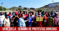 Venezuela: semana de protestas obreras