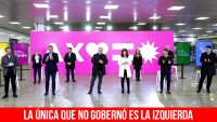 La única que no gobernó es la izquierda