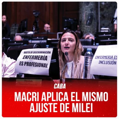 CABA / Macri aplica el mismo ajuste de Milei