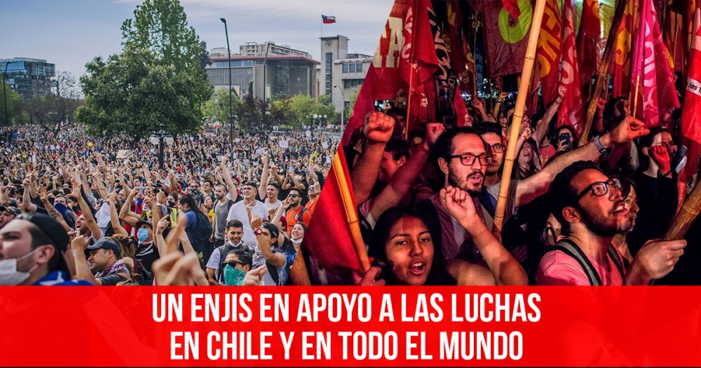 Un ENJIS en apoyo a las luchas en Chile y en todo el mundo