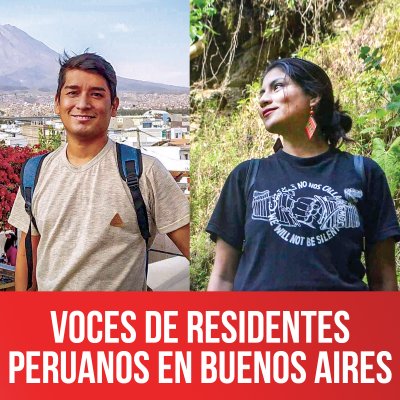 Voces de residentes peruanos en Buenos Aires