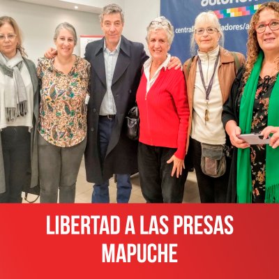 Libertad a las presas Mapuche