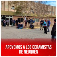Apoyemos a los ceramistas de Neuquén