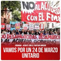 Córdoba - Debate con el Partido Obrero / Vamos por un 24 de marzo unitario