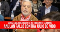 Coimas en el soterramiento del ferrocarril Sarmiento: Anulan fallo contra Julio De Vido