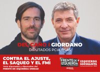 Diputado Giordano en Bahía Blanca