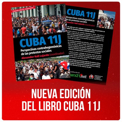 Nueva edición del libro Cuba 11J