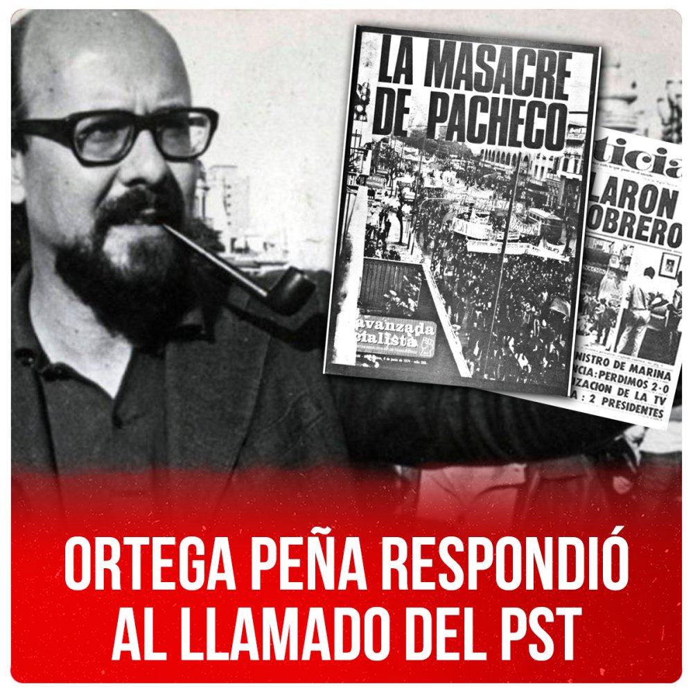 Ortega Peña respondió al llamado del PST