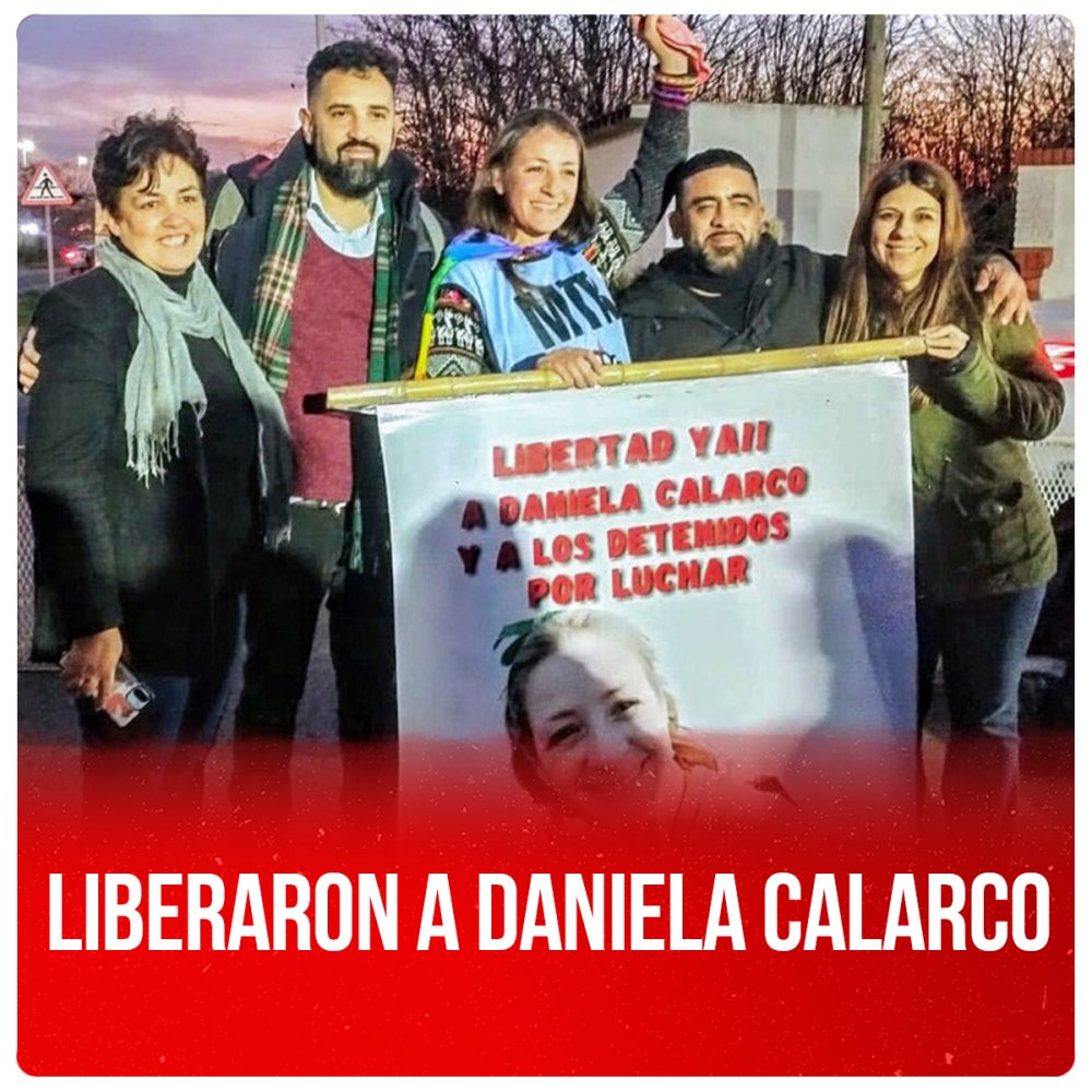 Liberaron a Daniela Calarco