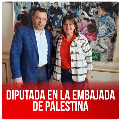 Diputada en la embajada de Palestina