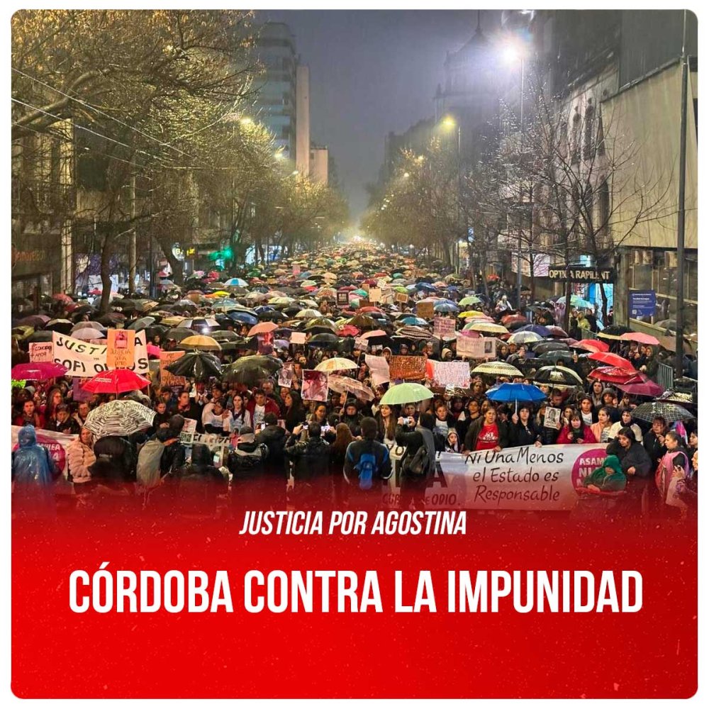 Justicia por Agostina / Córdoba contra la impunidad