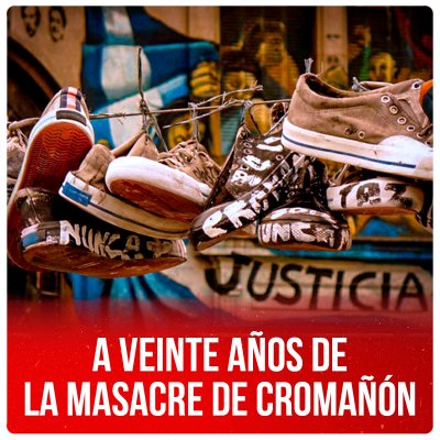 A veinte años de la masacre de Cromañón