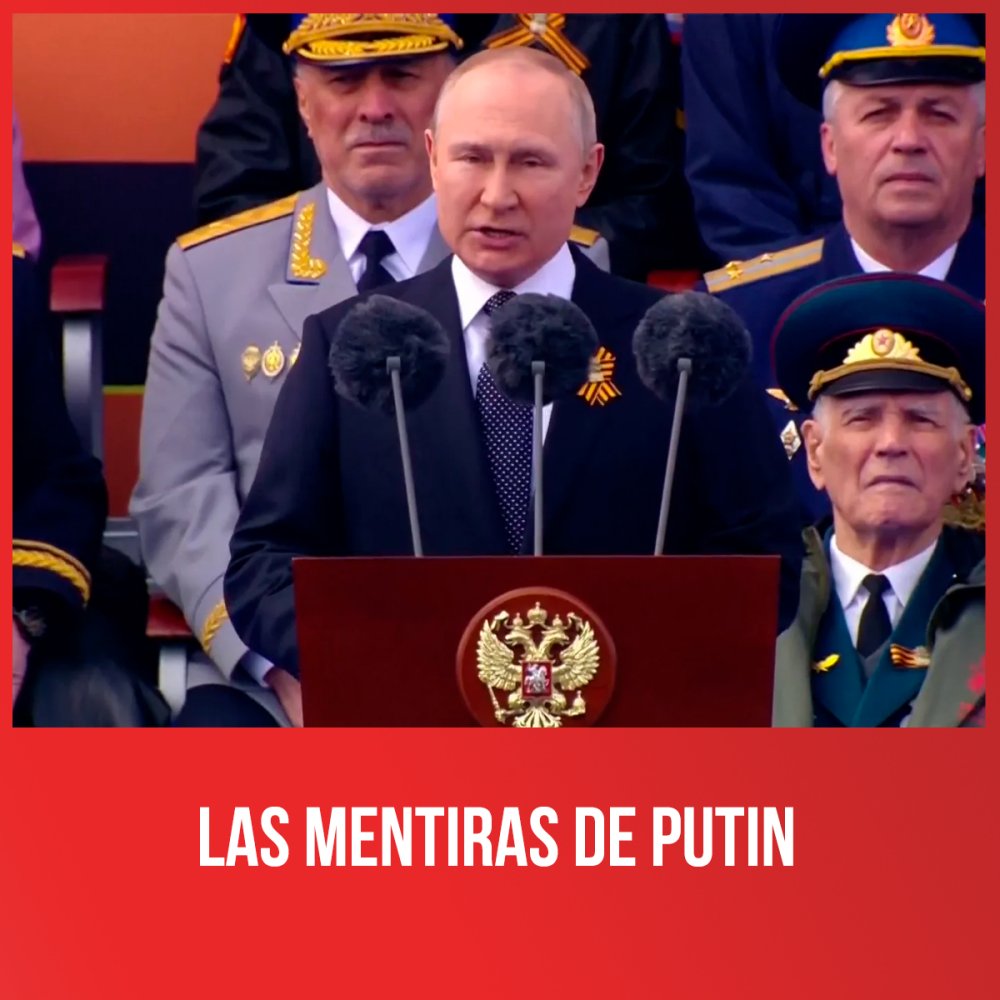 Las mentiras de Putin