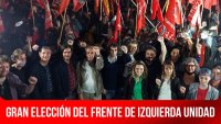 Gran elección del Frente de Izquierda Unidad