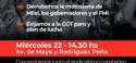 Marcha a Congreso con las y los jubilados / El Sindicalismo Combativo exige paro general a la CGT