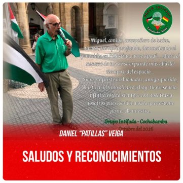 Daniel “Patillas” Veiga / Saludos y reconocimientos