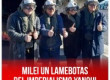 Milei un lamebotas del imperialismo yanqui