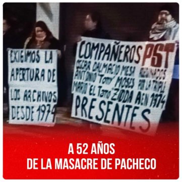 A 52 años de la Masacre de Pacheco
