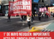 1° de Mayo Neuquén: importante acto del sindicalismo combativo y la izquierda