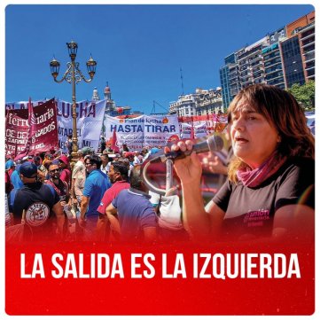 La salida es la izquierda