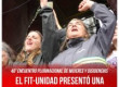 40° Encuentro Plurinacional de Mujeres y Disidencias / El FIT-Unidad presentó una moción unitaria por CABA 2027