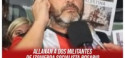 Allanan a dos militantes de Izquierda Socialista Rosario “Denunciar el genocidio al pueblo palestino no es delito”
