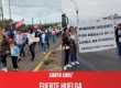 Santa Cruz / Fuerte huelga docente