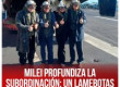Milei profundiza la subordinación: un lamebotas del imperialismo yanqui