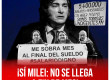 ¡Sí Milei: no se llega a fin de mes!