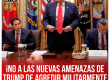 ¡No a las nuevas amenazas de Trump de agredir militarmente a Venezuela y Colombia!