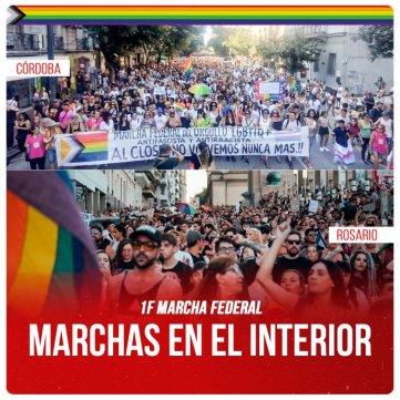 1F Marcha federal / Marchas en el interior