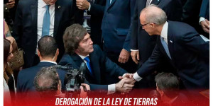 Derogación de la ley de Tierras / La Corte Suprema se alinea con Milei y la entrega