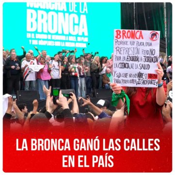 La bronca ganó las calles en el país