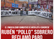 El sindicalismo combativo se movilizó a Congreso / Rubén “Pollo” Sobrero reclamó paro de 36 horas