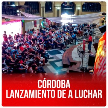 Córdoba lanzamiento de A Luchar