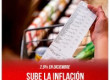 2,8% en diciembre / Sube la inflación y bajan los salarios