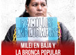 Milei en baja y la bronca popular creciente
