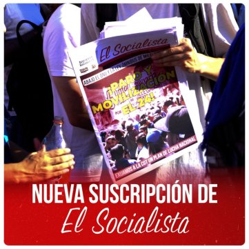 Nueva suscripción de El Socialista