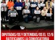 Diputadas/os y detenidas/os el 12/6 ratificamos la convocatoria al festival en Plaza de Mayo