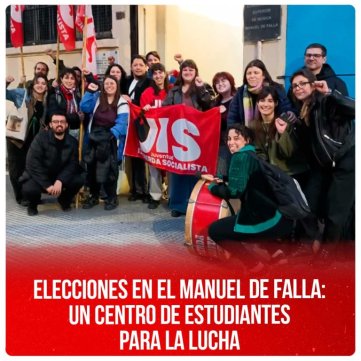 Elecciones en el Manuel de Falla: un centro de estudiantes para la lucha