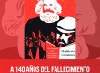 A 140 años del fallecimiento de Carlos Marx