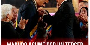 Maduro asume por un tercer sexenio en un país militarizado y tras un fraude escandaloso