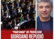 “Paritaria” de privilegio / Giordano repudió el aumentazo en el Senado