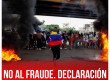 No al fraude. Declaración del PSL de Venezuela